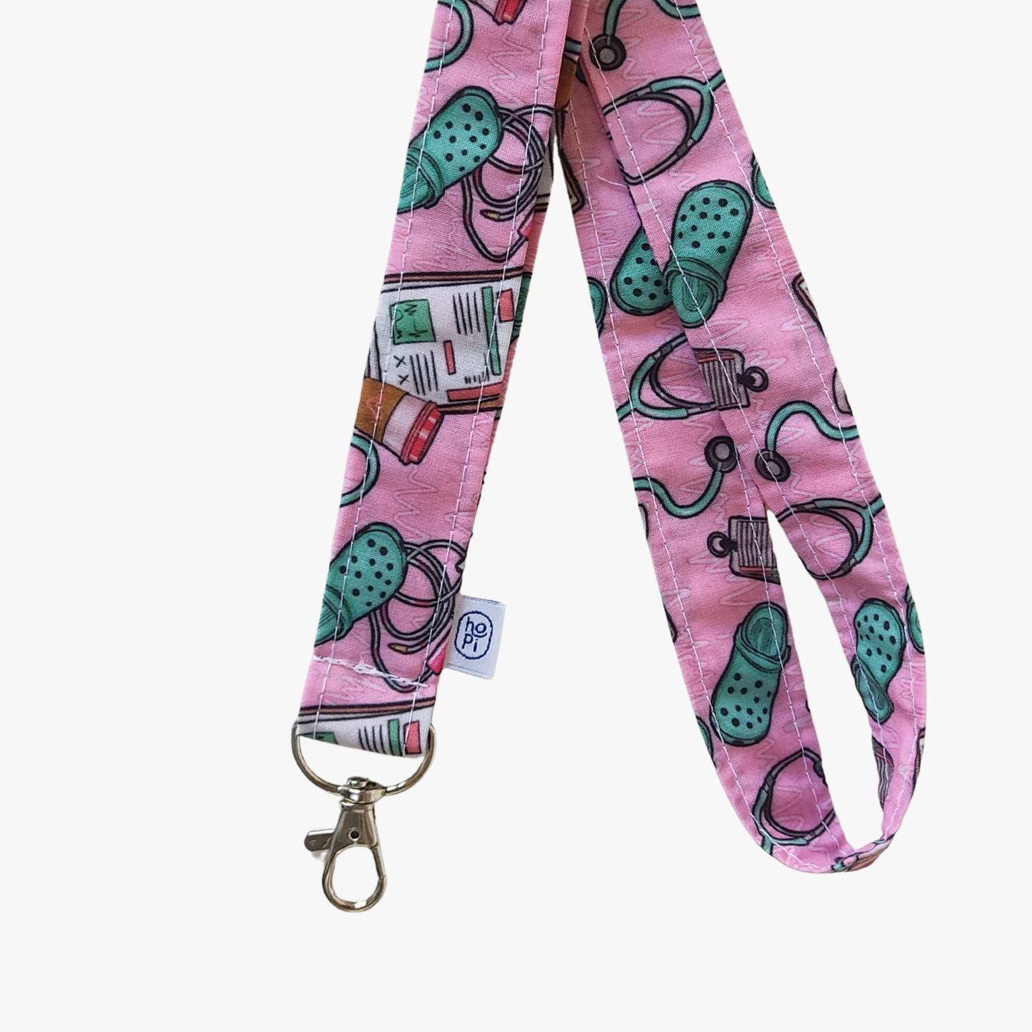 Enfermagem Rosa Choque Fita Cartão