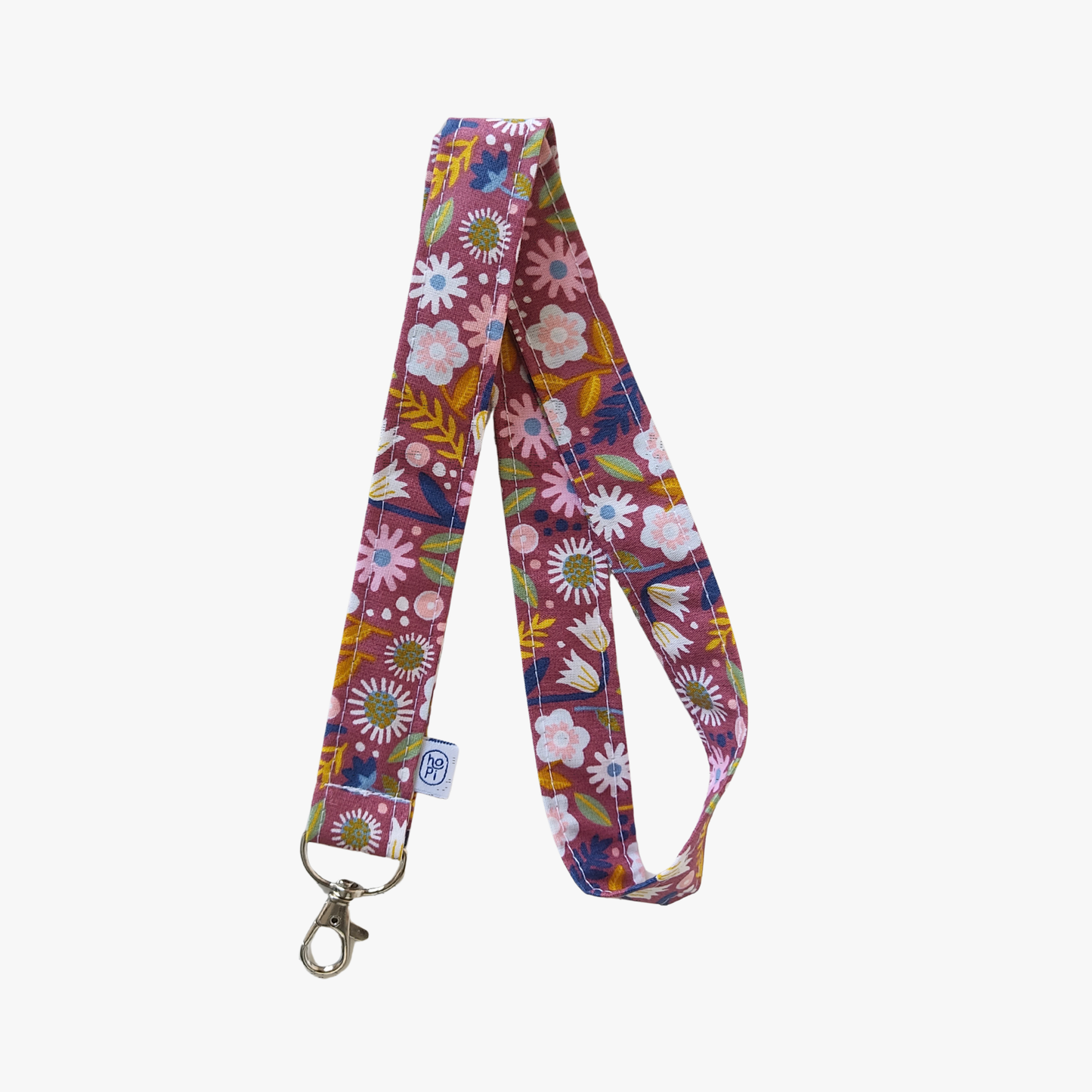 Flores Primavera Bordeaux Fita Cartão