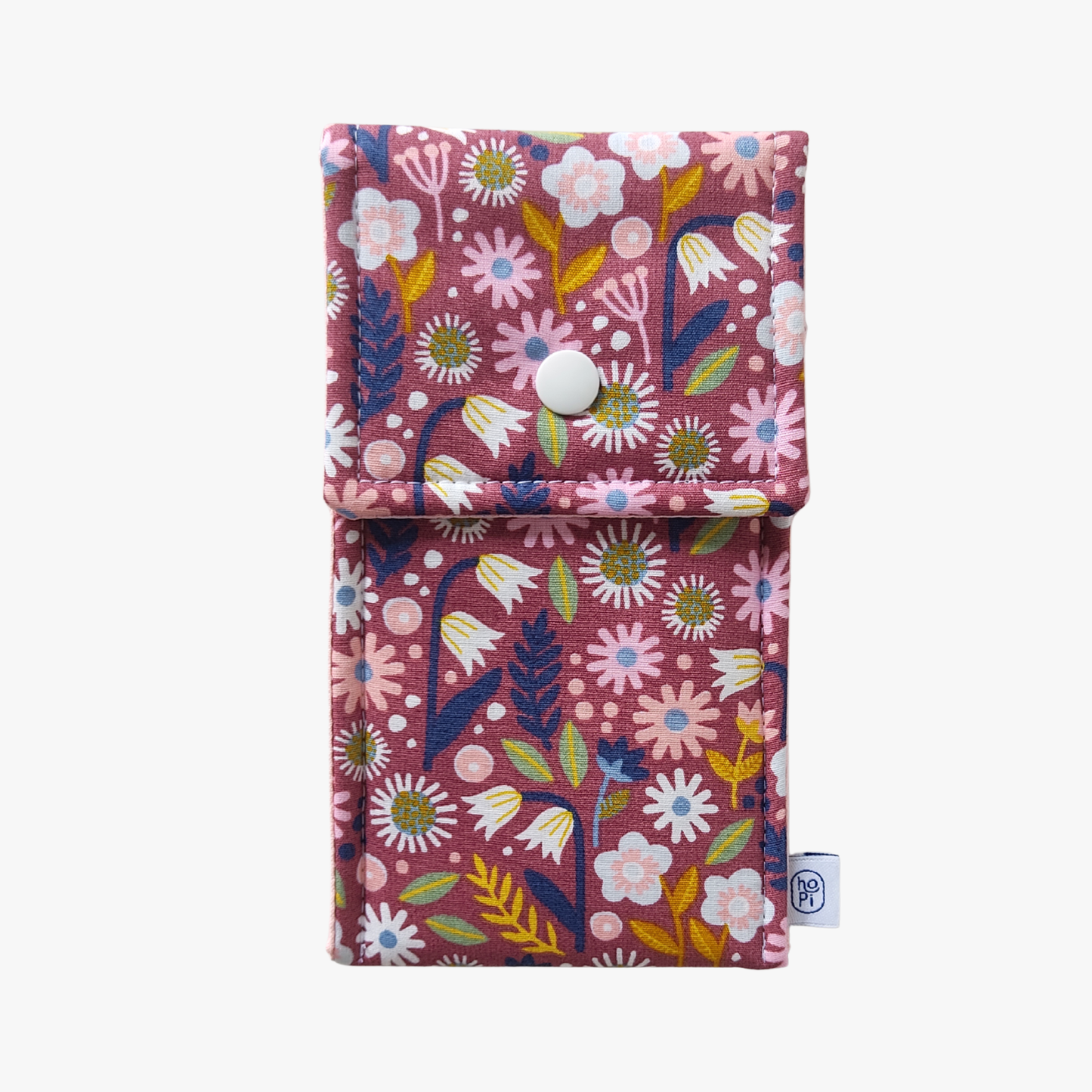 Flores Roxo Bolsa Fechada