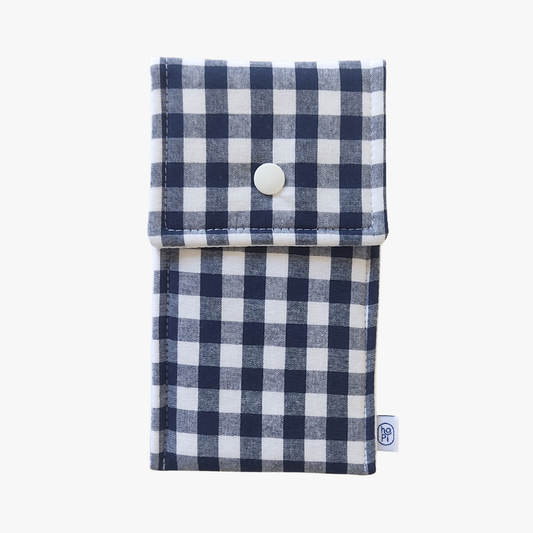 Vichy Azul Bolsa Fechada