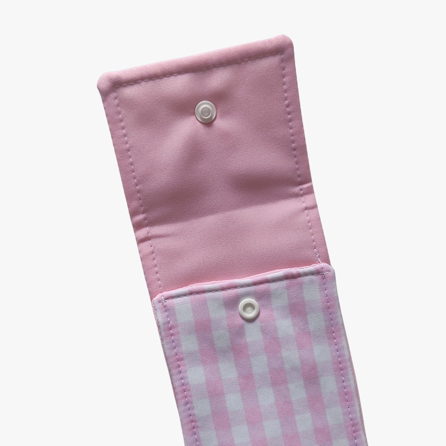 Vichy Rosa Claro Bolsa Fechada