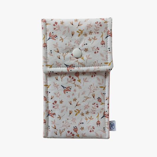 Flores Pequenas Creme Bolsa Fechada