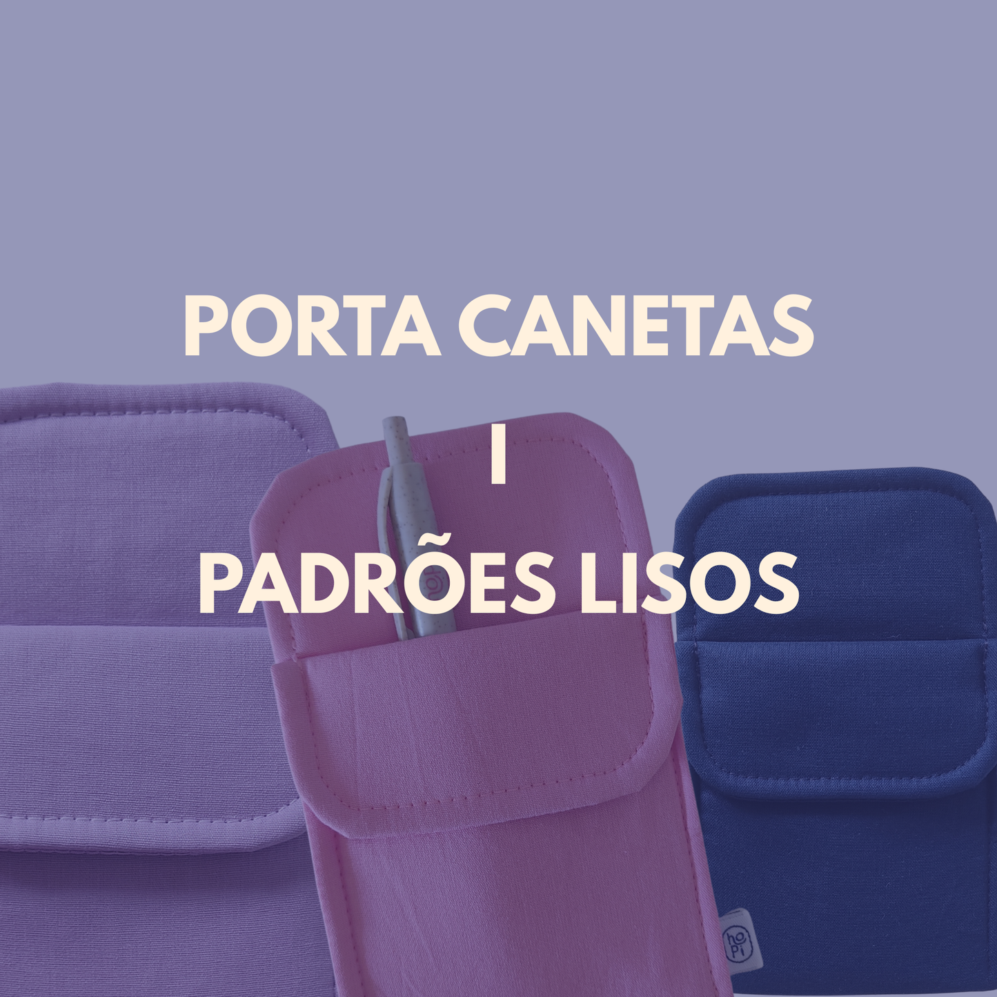 Porta Canetas - Padrões Lisos