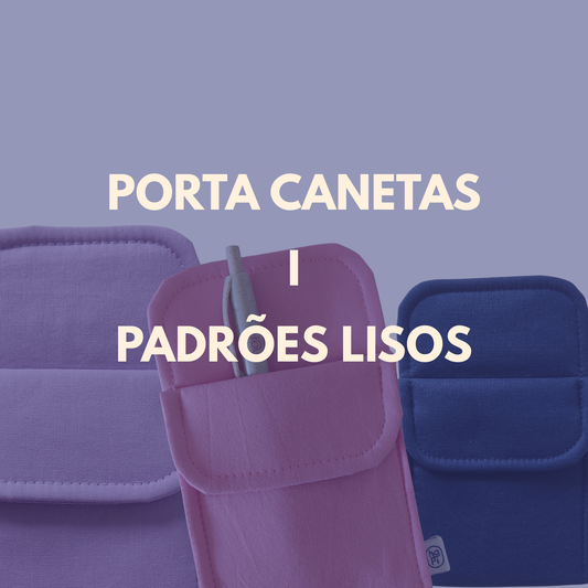 Porta Canetas - Padrões Lisos