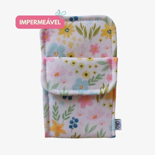 Porta Canetas Impermeável - Flores Primavera