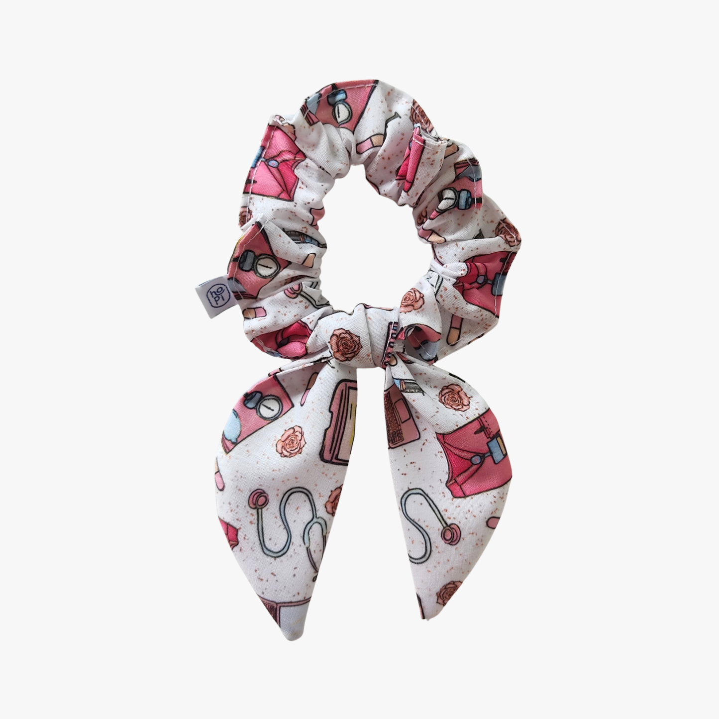 Enfermeira Rosa Scrunchie